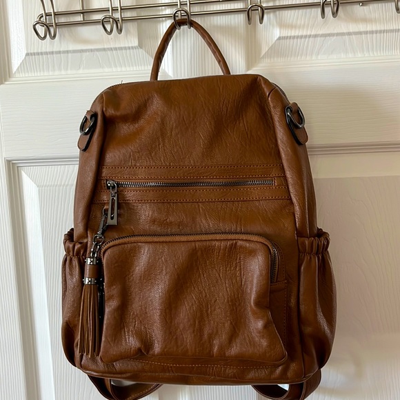 Handbags - Brown backpack